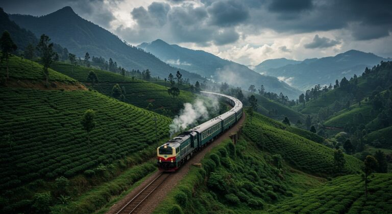 Scenic Train Journey in Sri Lanka Section-by-Section Guide